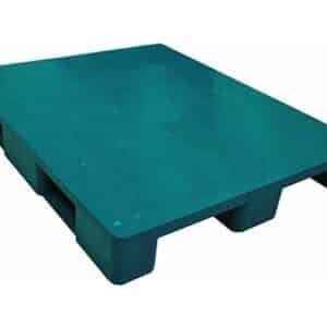 พาเลทรับน้ำหนักปานกลาง Medium pallets ขนาด 100X120X15cm.(รุ่นหน้าทึบไม่มียางกันลื่น)