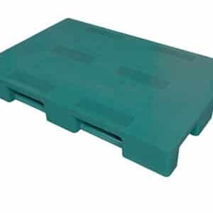 พาเลทรับน้ำหนักปานกลาง Medium pallets ขนาด 80X120X15cm.(รุ่นหน้าทึบไม่มียางกันลื่น)