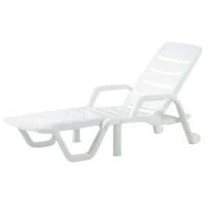 CH515 เก้าอี้พลาสติก เตียงนอนริมสระน้ำ