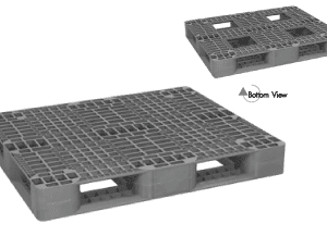 ST600 พาเลทรับน้ำหนักปานกลาง Medium pallets ขนาด 100X120X15cm.(รุ่นหน้าโปร่ง)