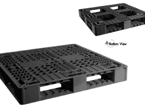 ST604 พาเลทรับน้ำหนักปานกลาง Medium pallets ขนาด 110X110X15cm.(รุ่นหน้าโปร่ง)