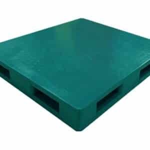พาเลทรับน้ำหนักมาก Heavy pallets ขนาด 120X120X18cm.(รุ่นหน้าทึบสองหน้าไม่มียางกันลื่น)