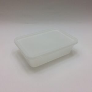 FC011 กล่องอาหารทรงสี่เหลี่ยม 1 ช่อง สีขุ่น สำหรับแช่แข็ง ขนาด 650 ml.