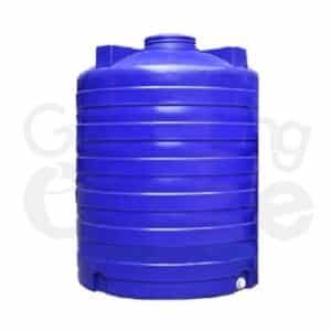 ถังน้ำบนดิน ทรงขวด ฝาเกลียว มีลอน 3000 ลิตร