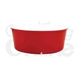 ถังทรงกลม ถังน็อคกุ้ง ทรงกลมสูง ปากกว้าง 3000 ลิตร น้ำหนัก 65 Kg