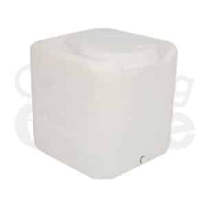 ถังน้ำบนดิน ทรงสี่เหลี่ยม ฝาเกลียว เยื้องศูนย์กลาง 300 ลิตร