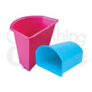 ถังเหลี่ยม ถังห้องน้ำลายเหลี่ยม (ทรงครึ่งวงกลม) 200 ลิตร น้ำหนัก 7 Kg