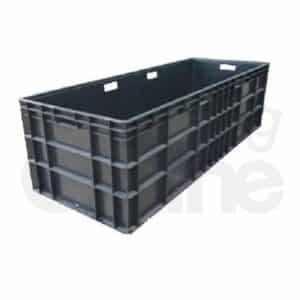 ลังพลาสติก ขนาด Ext 500x1340x380mm. ขนาด Int 443x1280x357mm.