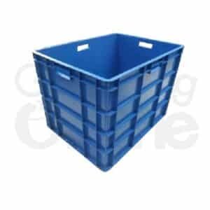 ลังพลาสติก ขนาด EXT 497x667x474mm. ขนาด INT 455x624x458mm.